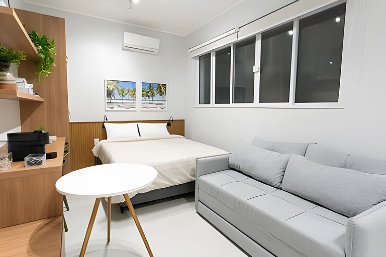 Lindo loft c/ banheira no Leblon