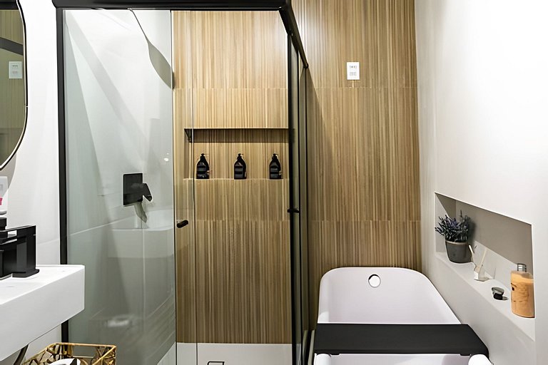 Lindo loft c/ banheira no Leblon